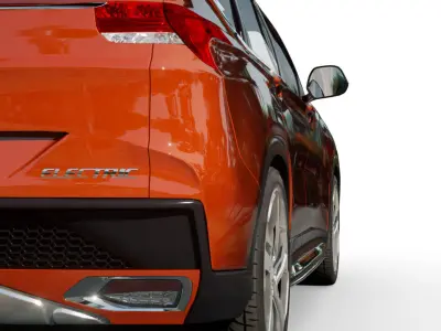 Generic SUV v24 Low-poly 3D model