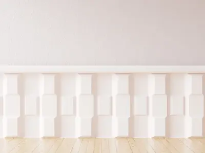 Wall Partition for your interior Low poly 8 3D model