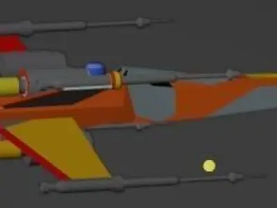 XWING 3D model