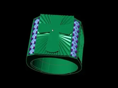 PADRENUESTRO RING 3D print model