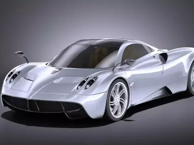 Pagani Huayra 2016 VRAY 3D model