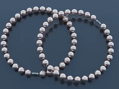 Pearl Bracelet 3D print model