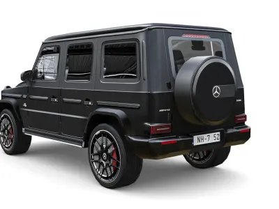 Mercedes-Benz AMG 63G 2020 Low-poly 3D model