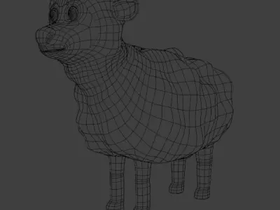 Sheep 3D Model 3D model purchase