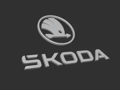 Skoda Logo 3D print model by erdilcansin