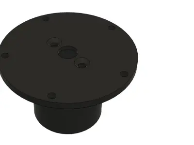 Small Turbocharger  3D print model