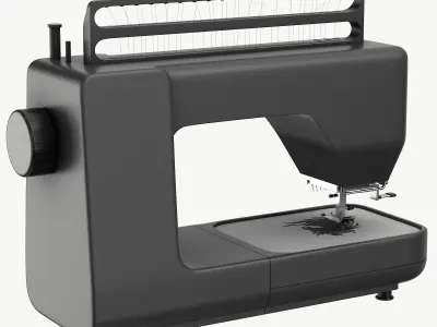 Embroidery machine 3D model