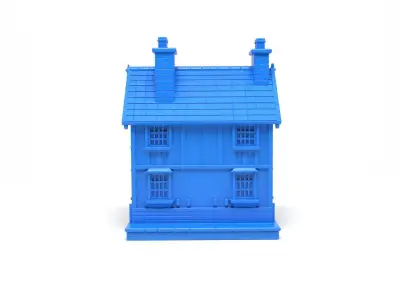English House 2 3D print model