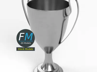 Trophy cup 3 3D model
