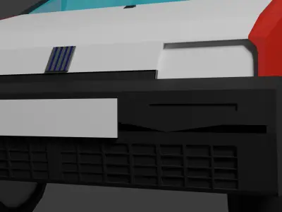 Fiat Cinquecento 3D model