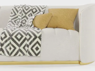 luxury sofa 3D model