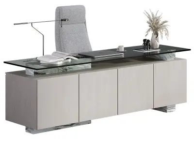 Office Furniture Manager set 28 3D model