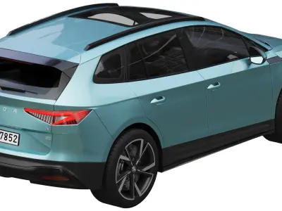 SKODA ENYAQ iV 3D model