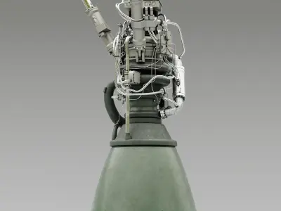 Rocket Engine 3D model