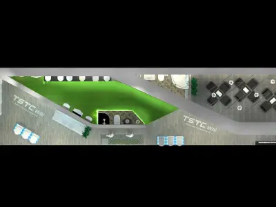 Exhibition - Area - 24X6-3DMAX2009-012 3D model