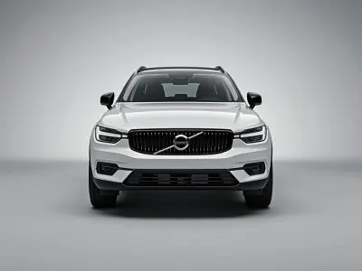 White Volvo XC40 3d Model Low-poly 3D model