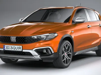 Fiat Tipo Cross 2021 3D model