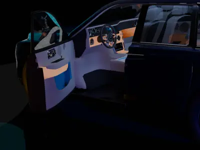 ROLLS ROYCE CULLINAN SUV 3D model