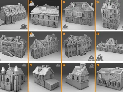 Napoleon War 3D Model Collection