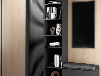 Entrance Hall furniture set 68 3D model
