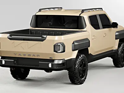 Kia Tasman Double Cab X-Pro 2025 3D model