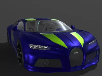 bugatti-chiron-super-sport-sapphire 3D model