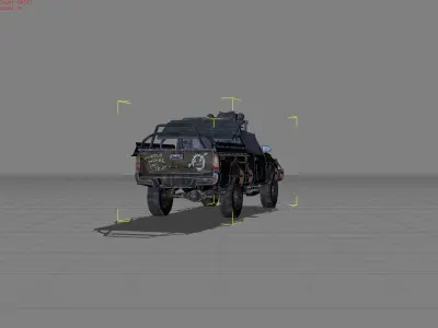 Pick Up SUPER MODEL 3D model