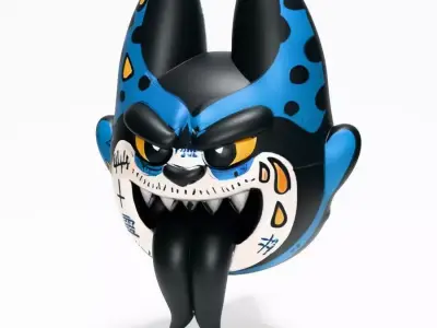 Boo Cell Tattoo from Mario Bros toy 3D print model