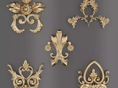 Trim Ornament 90 3D model