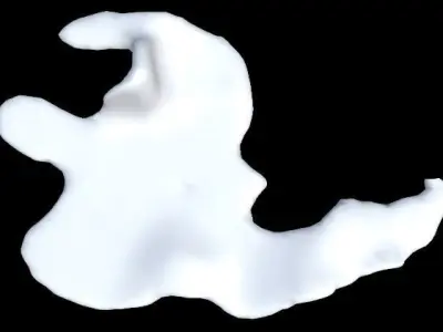 Snow Floor - Free Free low-poly 3D model