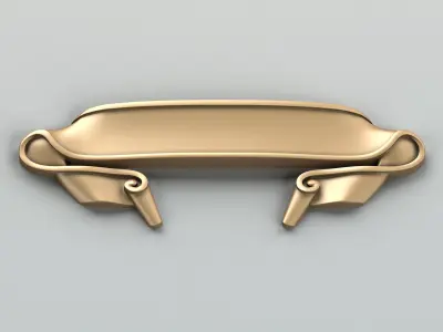 Decorative Ribbon 006 3D model