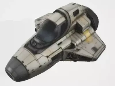 Spaceship 3D Model 3D model