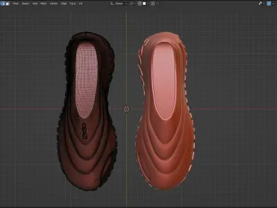 sport shoes 3D print model
