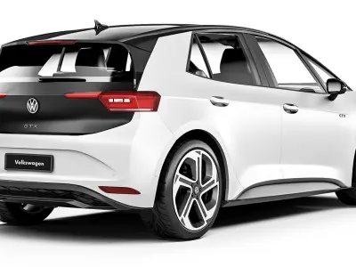 Volkswagen ID3 GTX 2025 3D model