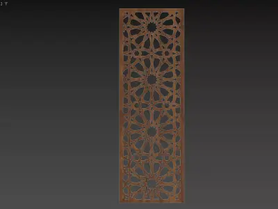 persain classic door - Nasir al-Mulk Mosque door   3D model