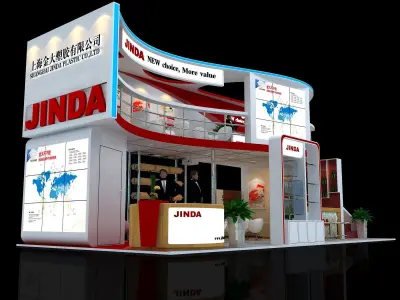 Exhibition - Area - 12X6-3DMAX2009-73 3D model