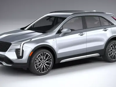 Cadillac XT4 CG 2024 3D model
