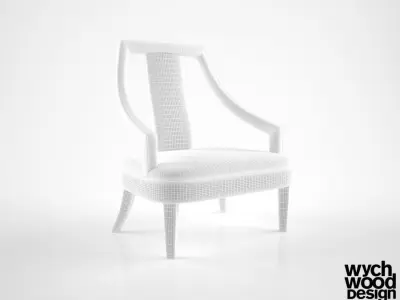 Wychwood Design AC816 armchair 3D model