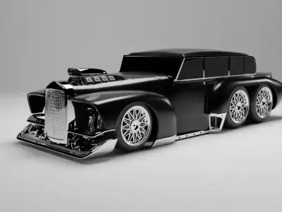 Vintage X6 Custom Build 3D model