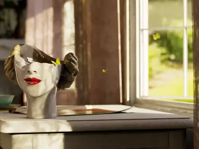 Vintage Showpiece Decor 1930s 3D model 3D model