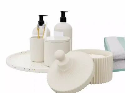 Bathroom Accesories 3D model