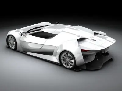 Citroen GT standard mat 3D model