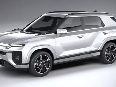 SsangYong KGM Actyon 2025 3D model