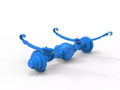 TRUCK FRONT SUSPENSION 3D print model