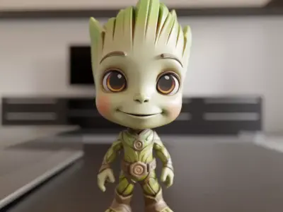 Baby Groot  3D print model