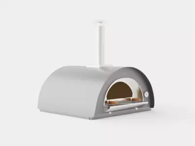 Clementi Family gas fired pizza oven Low-poly 3D model