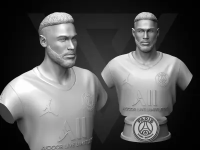Neymar JR 3D Printable 4 3D print model