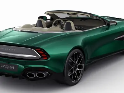 Aston Martin Vanquish Volante 2026 3D model