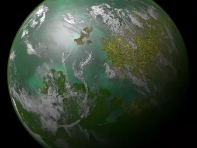 Felucia - Star Wars Planet Texture Free 3D model