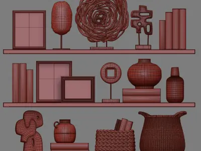 Decor Set 107 3D model